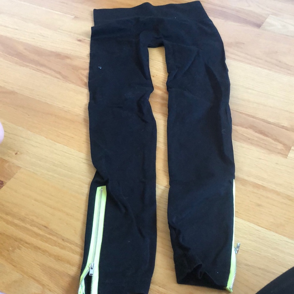 Inc tights with small paint stain
